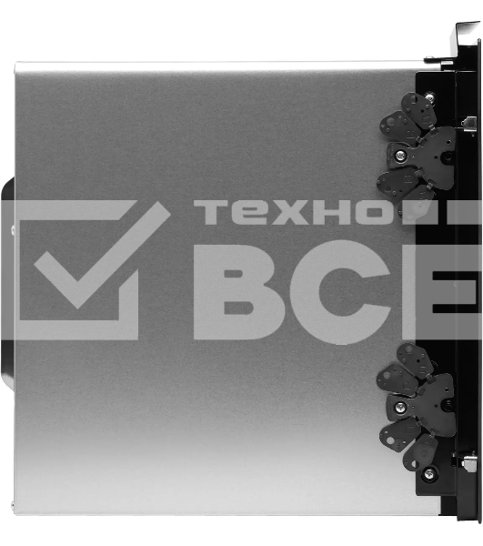 Микроволновая печь встраиваемая Hyundai HBW 2560 BG черный, 25 л, 900 Вт, переключатели - сенсор