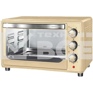 Мини-печь Centek CT-1537-30 бежевый, 30 л, 1600т, +противень 23 см, 4 режима