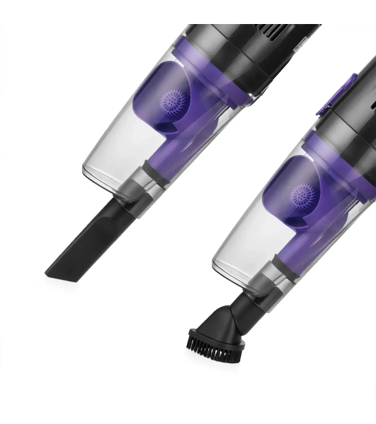 Пылесос ручной Kitfort КТ-5156 600Вт черный/фиолетовый