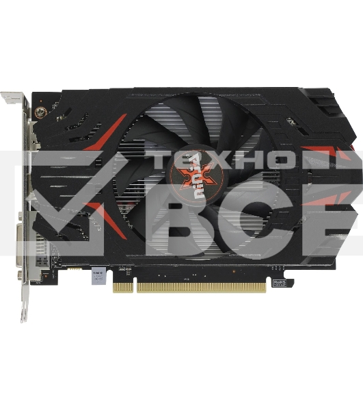 Видеокарта Ninja (Sinotex) RX560 4Gb GDDR5 128bit DVI DP HDMI 1FAN RTL
