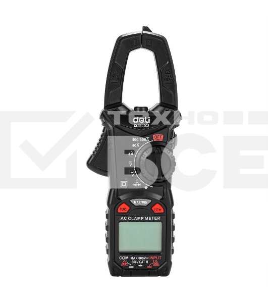 Токоизмерительные клещи цифровые Deli DL334203