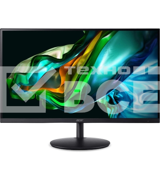 Монитор 23.8' Acer SH242YP1bmihux IPS 1920x1080, 144 Гц, 4 мс (1 мс MPRT), 16:9, 250 кд/м², HDMI 1.4, USB-C (65 Вт PD), 3.5 Jack, динамики (2×1 Вт), HDR10, FreeSync, черный