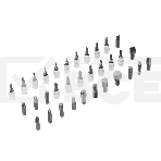 Набор инструментов Denzel 1/2', 1/4', CrV, S2, пластиковый кейс, 94 предмета, фото12