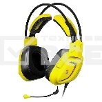 Гарнитура проводная с микрофоном A4Tech Bloody G575 Punk желтый/черный 2м мониторные USB оголовье (G575 PUNK), фото16