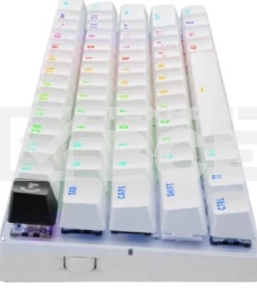 Клавиатура Logitech G PRO X 60 гибридная, Bluetooth, радиоканал, белый