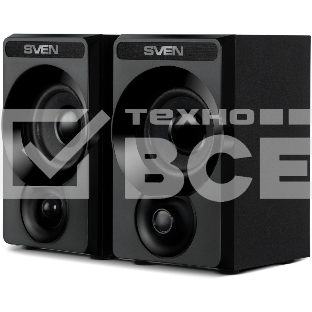 Акустическая система SVEN SPS-535, черный, акустическая система 2.0, USB, мощность 2x3 Вт(RMS)