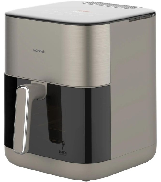 Аэрогриль Rondell RDE-AF555 шампань, 1800 Вт, 6 л, сенсор, 11 программ