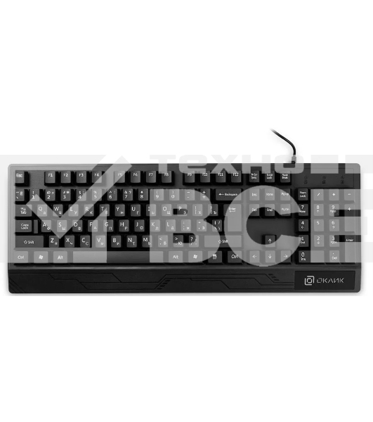 Клавиатура Oklick 115M проводная, USB, черный