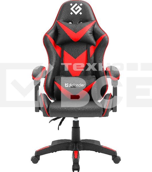Кресло игровое Defender XCOM BLACK/RED PU