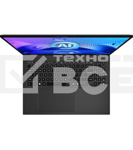 Ноутбук MSI Prestige 16 AI Studio B1VEG Core Ultra 7 155H16“ 16:10 QHD+ (2560x1600) IPS,400nits,LPDDR5 16GB,1TB SSD,NV RTX 4050 (GDDR6 6GB),99Whr,1.6kg,1y,Dos,Stellar Gray