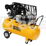 Компрессор воздушный рем. привод BCV 4000-T/100, 4,0 кВт, 100 литров, 690 л/мин Denzel, фото2