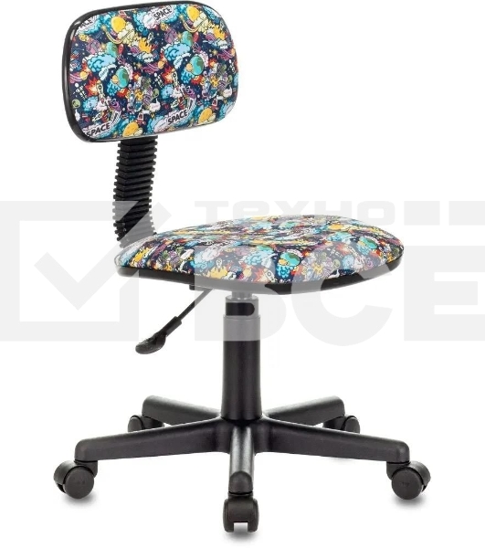 Кресло Бюрократ CH-201NX Space крестов.