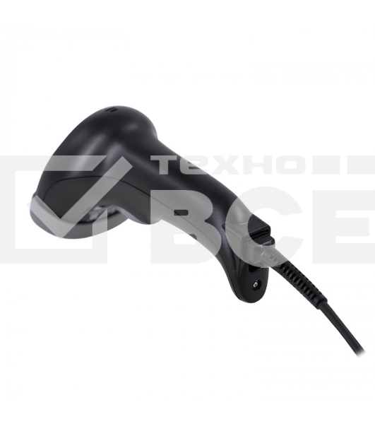 Сканер штрих-кода ручной Mertech 1300GS 2m (4895) 2D имидж, проводной, 100 скан/сек, USB, черный