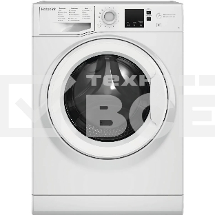 Стиральная машина Hotpoint NUS 5015 H RU белый, загр. фронтальная макс.: 5 кг 1000 об/мин класс: А