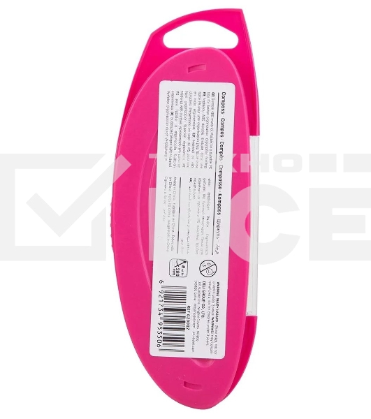 Циркуль Deli EG20002 в компл.:набор грифелей