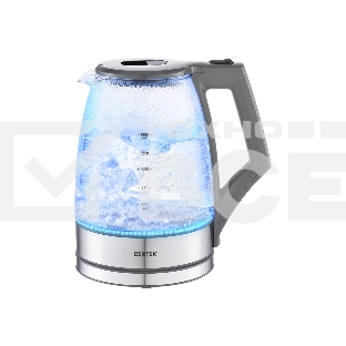 Чайник Centek CT-0014 серый, 2200 Вт, 1.8 л