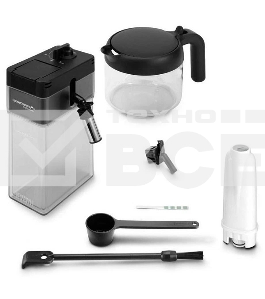 Кофемашина DeLonghi ECAM 610.75.MB металлик/черный, исп. кофе - зерновой/молотый, 2.2 л, 1450 Вт, 19 Бар