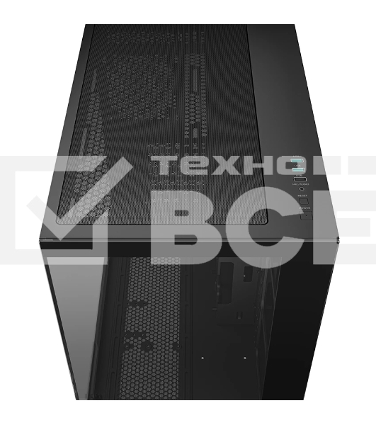 Компьютерный корпус Deepcool CG530 черный без БП ATX 2x120мм 2x140мм 2xUSB 2.0 1xUSB 3.0 audio bott PSU