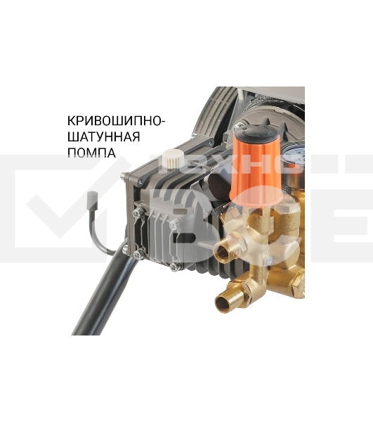 Мойка высокого давления Bort KEX-3200 2800 Вт, максимальное давление 90 бар, рабочее давление 70 бар, 20 л/мин, 47 кг, набор аксессуаров 10 шт