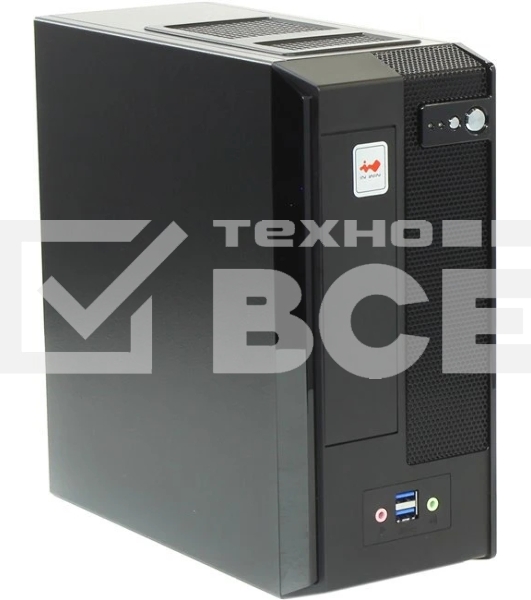 Компьютерный корпус INWIN BM677BL USB 3.0 (Slim Chassis, Mini-ITX/Mini-DTX, 160W IP-AD160-2, USB 3.0+Audio, черный) <6115718>