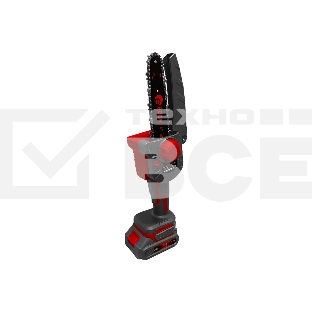 Мини-пила цепная аккумуляторная EDON UNS-21/6BL черный/красный 25169