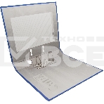 Папка-регистратор Silwerhof A4 75мм ПВХ/бумага синий без. окант. сборная (упак.:2шт), фото5