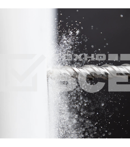 Бур по бетону Denzel двойная спираль, Cobalt W-tip, 16x460 мм, SDS PLUS