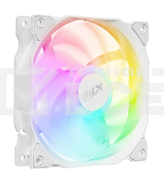 Вентилятор для корпуса ADATA XPG VENTO 120 ARGb белый, 120 мм, 1850 об/мин, 21 дБ, 3 pin