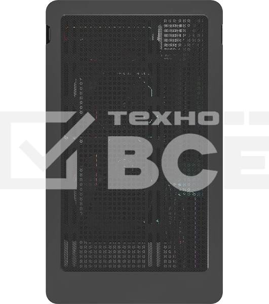 Корпус Formula Crystal U1M черный без БП mATX 1xUSB3.0 1xUSB3.1 audio bott PSU