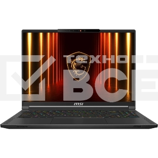 Ноутбук MSI Stealth 16 AI A2HWFG-086XRU Core Ultra 7 255H 32Gb SSD1Tb NVIDIA GeForce RTX 5060 8Gb 16