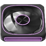 Вентилятор для корпуса Formula Air Fusion 1 BK ARGb 120х120x28 черный 4-pin 36.93дБ (упак.:1шт) Ret, фото4