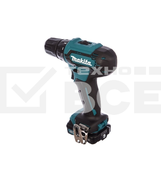 Дрель-шуруповерт аккумуляторная Makita DF333DWAE Аккумуляторная, Кейс