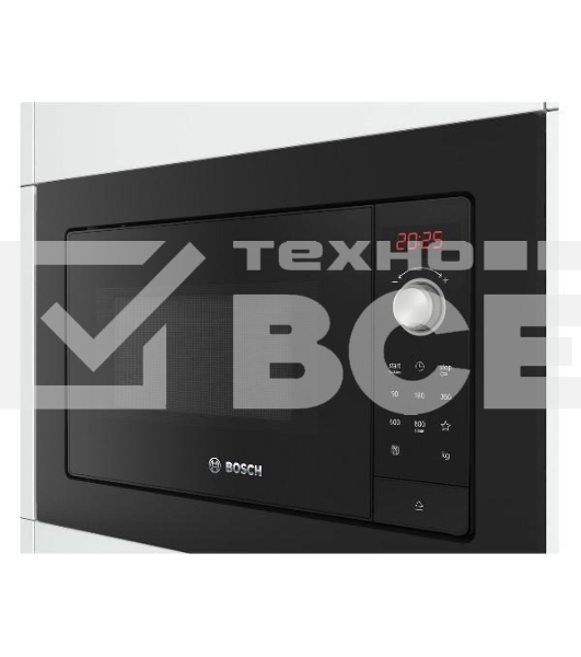 Встраиваемая микроволновая печь Bosch, Serie 2, черный