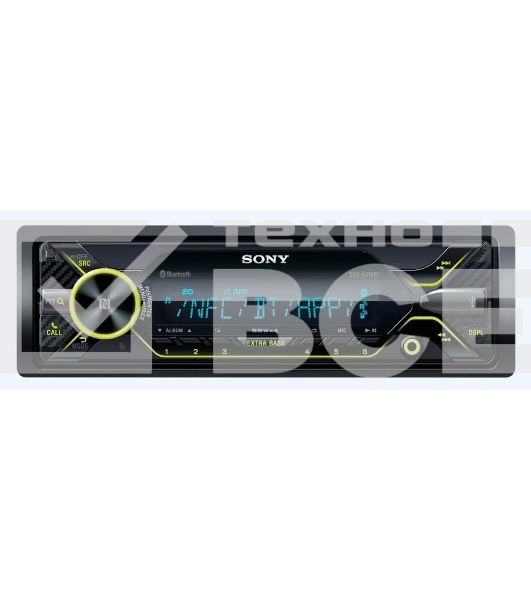 Автомагнитола Sony DSX-A416BT 1DIN 4x55Вт