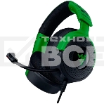 Гарнитура Razer Kraken V4 X зеленый/чёрный, проводная, подсветка, фото3