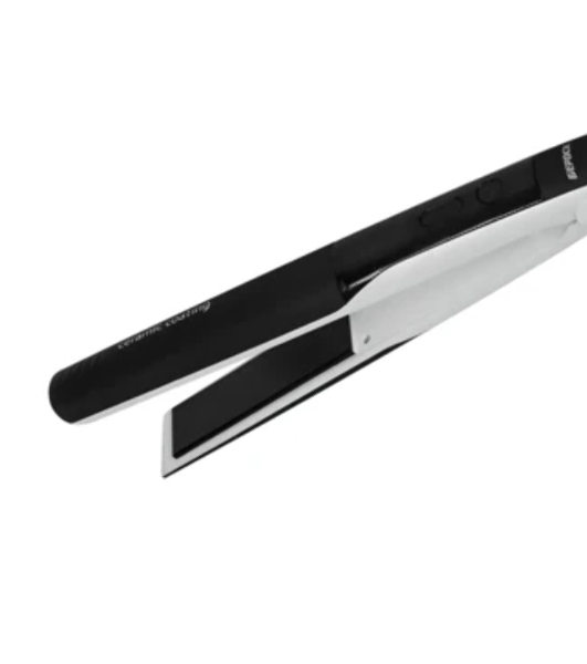 Выпрямитель для волос БЕРДСК 2202 белый/черный, 20 мм, 200 °C, 4 режима