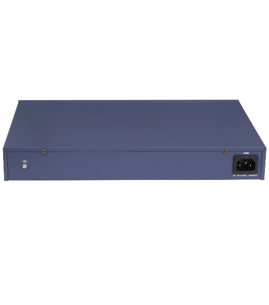 Коммутатор Hikvision DS-3E0326P-E/M(C), 24×100 Мбит/с PoE + 1×100 Мбит/с + 1×1 Гбит/с SFP, неуправляемый