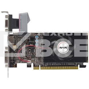 Видеокарта AFOX GT610 2GB DDR3 NVIDIA Geforce PCIE16  AF610-2048D3L7-V6
