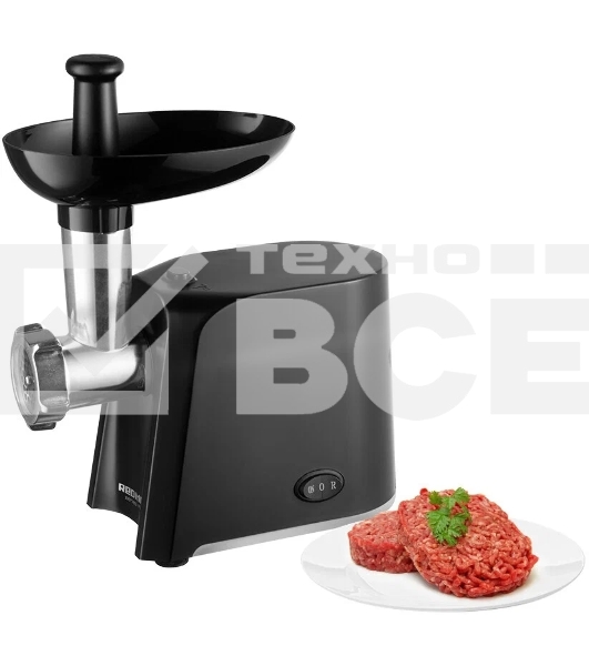 Мясорубка Redmond RMG-1223 1000Вт черный/серебристый