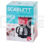 Кофеварка капельная Scarlett SC-CM33013 красный/черный, исп. кофе - молотый, 1.25 л, 750 Вт., фото2