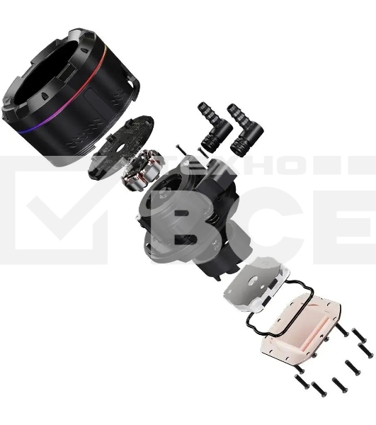 Система водяного охлаждения ID-Cooling SL360 PRO SE черный 120мм алюминий+медь 2000rpm 27.2db 4-pin 350W
