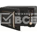 Микроволновая печь Rondell RDE-1850 черный, 20 л, 700 Вт, переключатели - поворотный механизм/кнопки, фото3