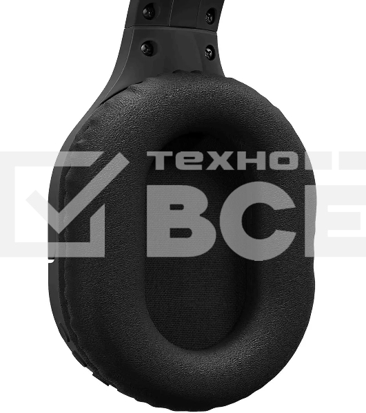 Гарнитура накладные Digma BT-18 черный беспроводные bluetooth оголовье