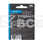 Флеш диск Maxvi P3 64GB USB 2.0 black, монолит с колпачком, ABS пластик, фото2