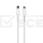 Кабель MORE CHOICE (4620202553713) K65ia 2м USB 3.0A PD 27W для Lightning ng 8-pin - 2 м, белый, фото 1