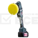 Профессиональная бесщеточная полировальная машина аккумуляторная KLPRO KLPS18B-80 (18В, Li-ion-2шт, 8.0А·ч, 125мм, М14, 2000-4800 об/мин З/У,сумка), фото8