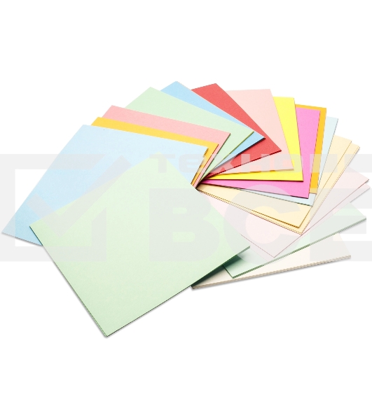 Бумага цветная Silwerhof для оригами и аппликации тонир. 200л. 20цв. Create 80г/м2 140х140мм