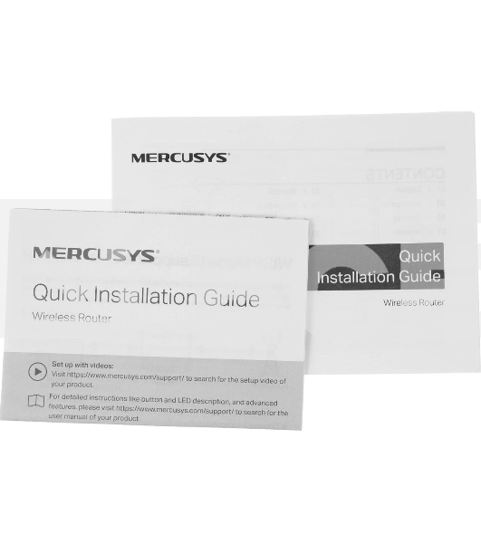 Двухдиапазонный роутер MERCUSYS MR80X AX3000 Wi-Fi 6, до 574 Мбит/с на 2,4 ГГц + до 2402 Мбит/с на 5 ГГц,4 фиксированные внешние антенны, 3 гигабитных порта LAN, 1 гигабитный порт WAN