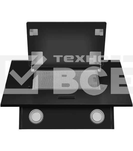 Вытяжка наклонная Maunfeld Tower A 60 черный, 60 см, 650 куб. м/ч, 66 дБ