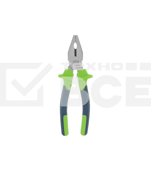 Плоскогубцы комбинированные Сибртех 17052 200 мм, двухкомпонентные рукоятки